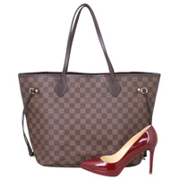 Louis Vuitton Neverfull MM Damier Ebene Shoe