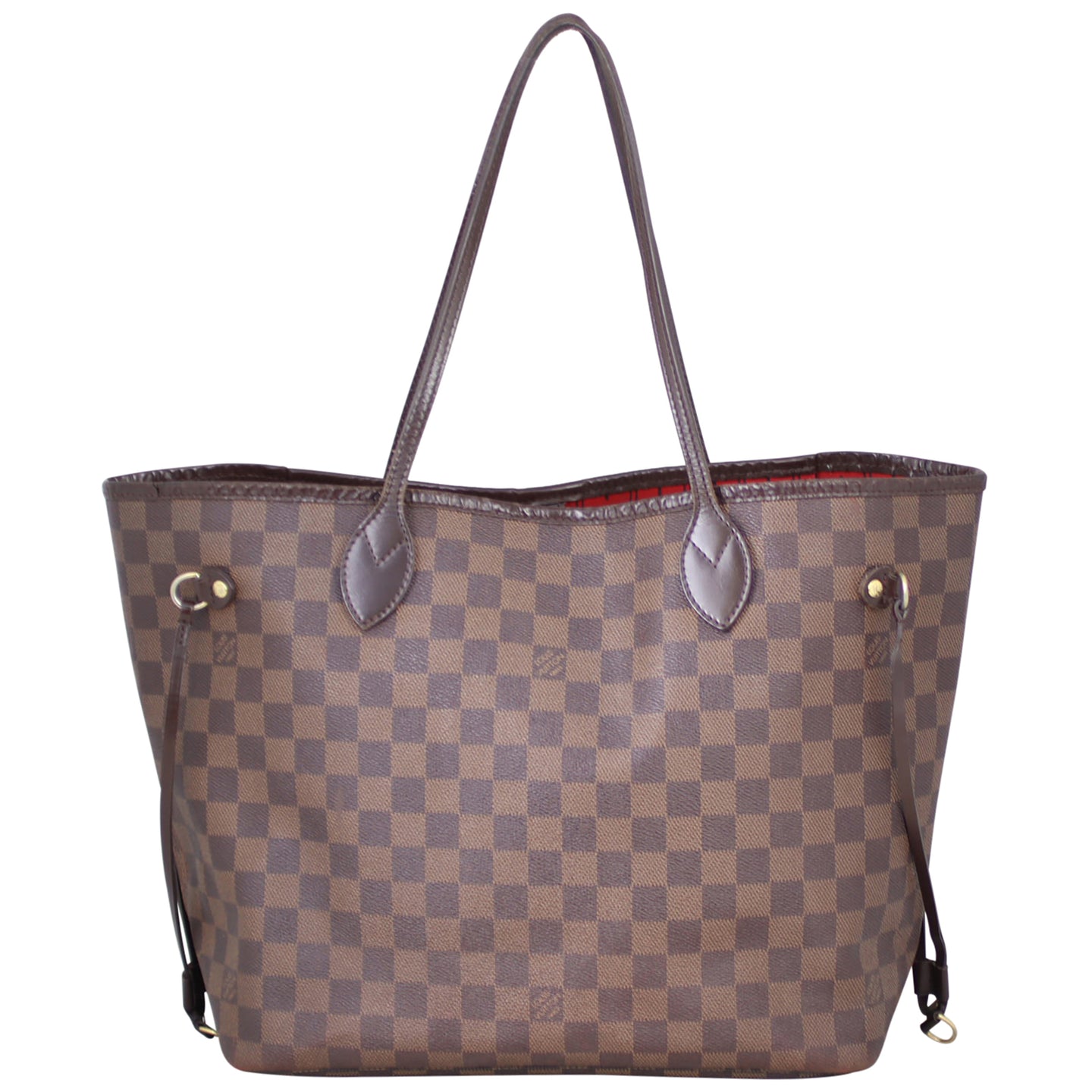 Louis Vuitton Neverfull MM Damier Ebene Front