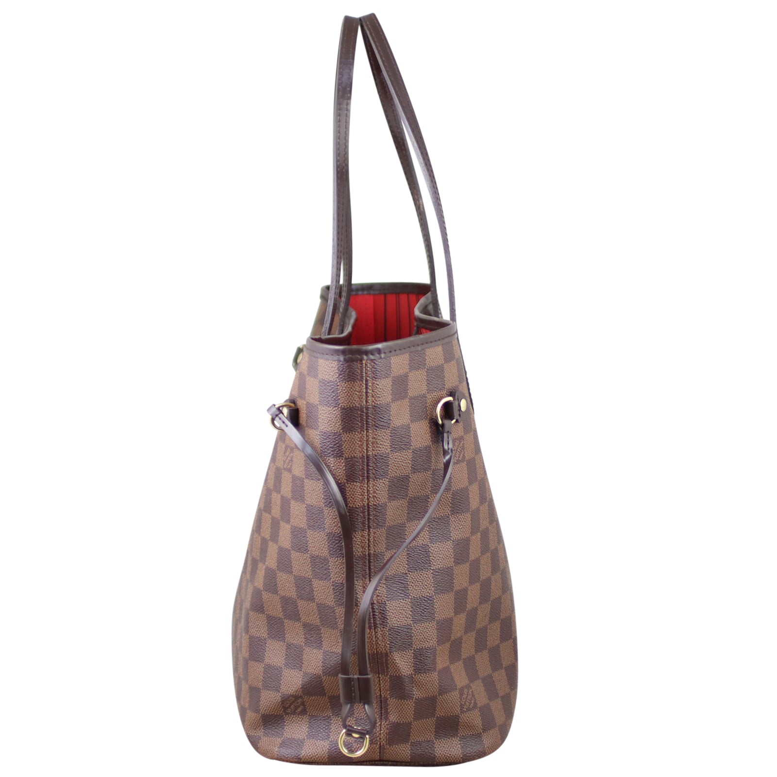 Louis Vuitton Neverfull MM Damier Ebene Side