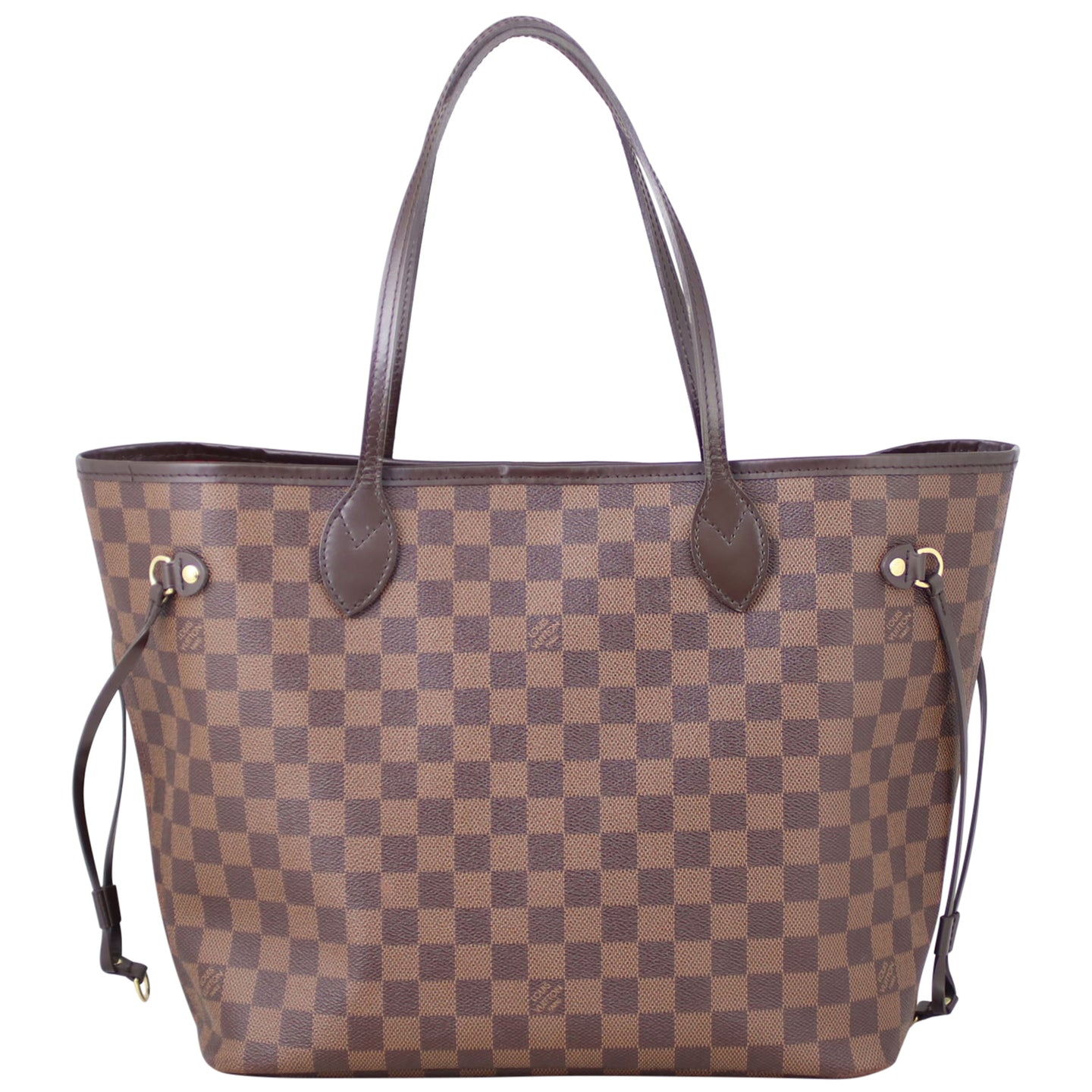 Louis Vuitton Neverfull MM Damier Ebene Front
