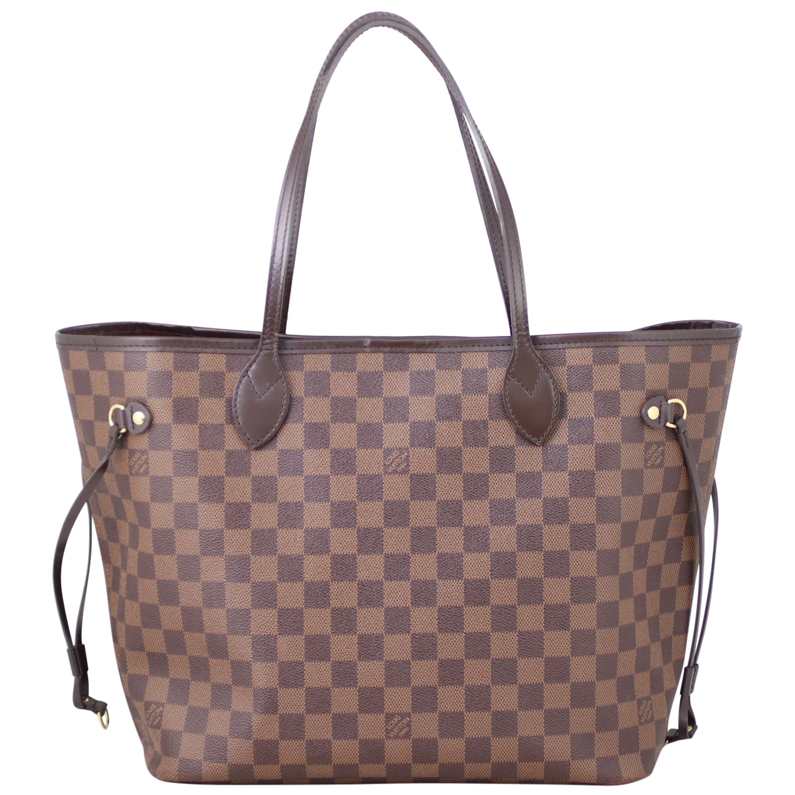 Louis Vuitton Neverfull MM Damier Ebene Front