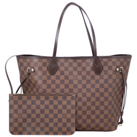 Louis Vuitton Neverfull MM Damier Ebene Front
