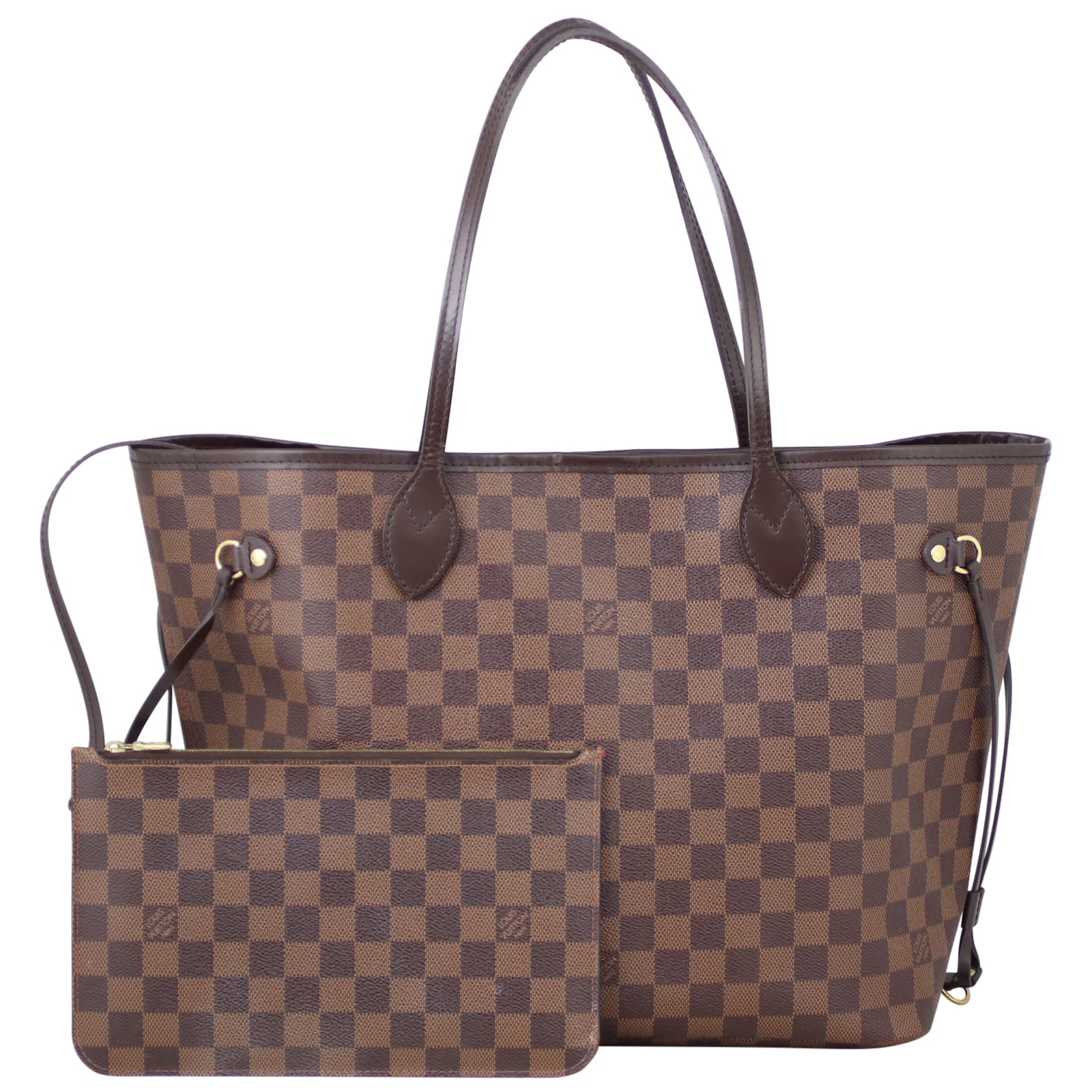 Louis Vuitton Neverfull MM Damier Ebene Front