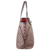 Louis Vuitton Neverfull MM Damier Ebene Side