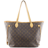Louis Vuitton Neverfull MM Monogram Back