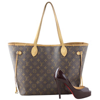 Louis Vuitton Neverfull MM Monogram Scale
