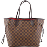 Louis Vuitton Neverfull MM Damier Ebene Back