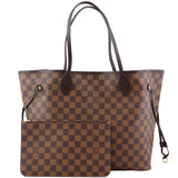 Louis Vuitton Neverfull MM Damier Ebene Front