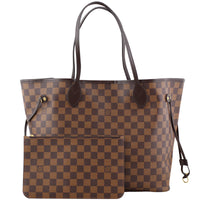 Louis Vuitton Neverfull MM Damier Ebene Front