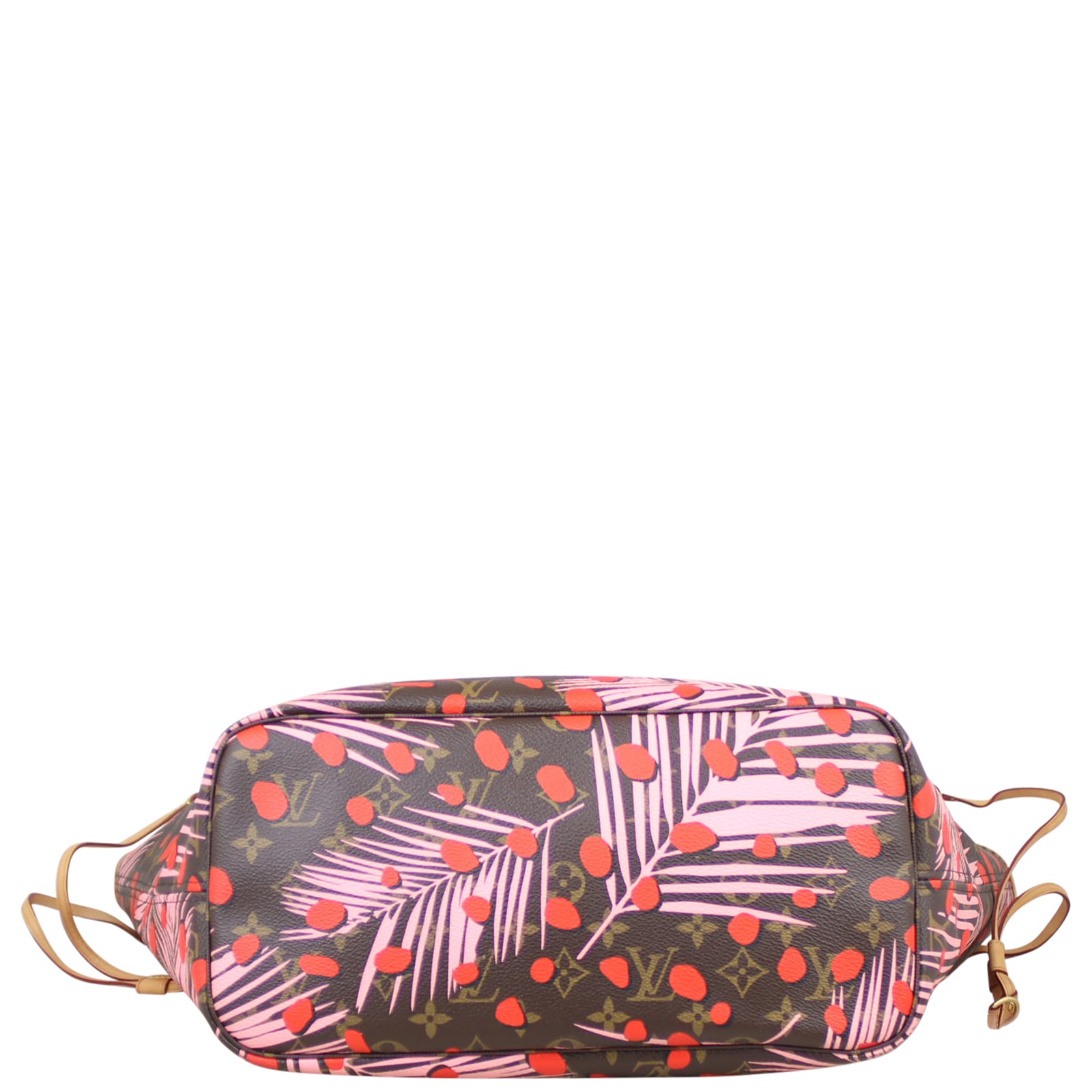 Louis Vuitton Neverfull MM Monogram Jungle Dots Base