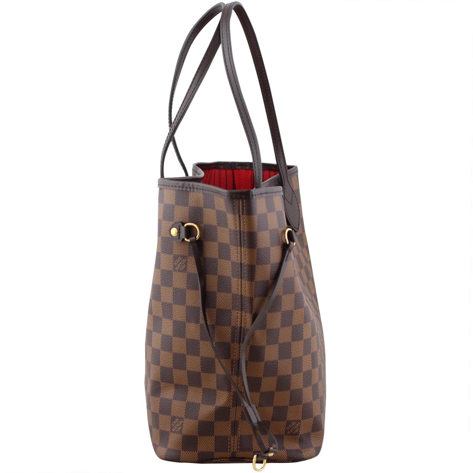 Louis Vuitton Neverfull MM Damier Ebene Left