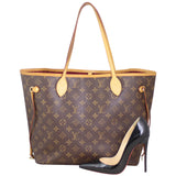Louis Vuitton Neverfull MM Monogram Shoe