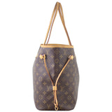 Louis Vuitton Neverfull MM Monogram Side