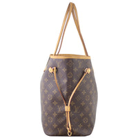 Louis Vuitton Neverfull MM Monogram Side