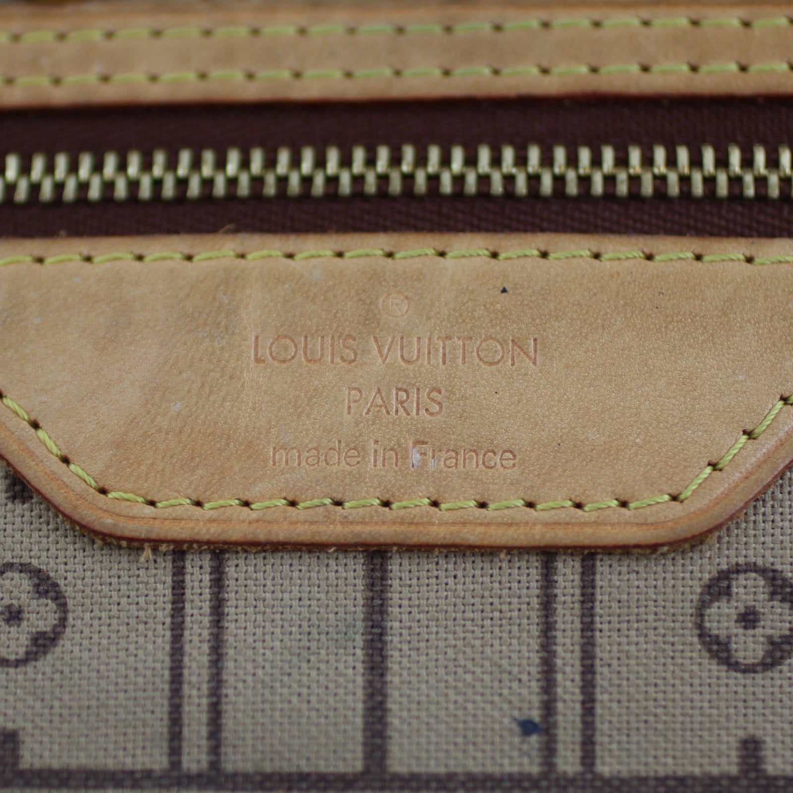 Louis Vuitton Neverfull MM Monogram Stamp
