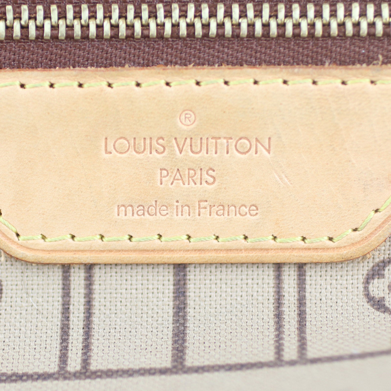 Louis Vuitton Neverfull MM Monogram Stamp
