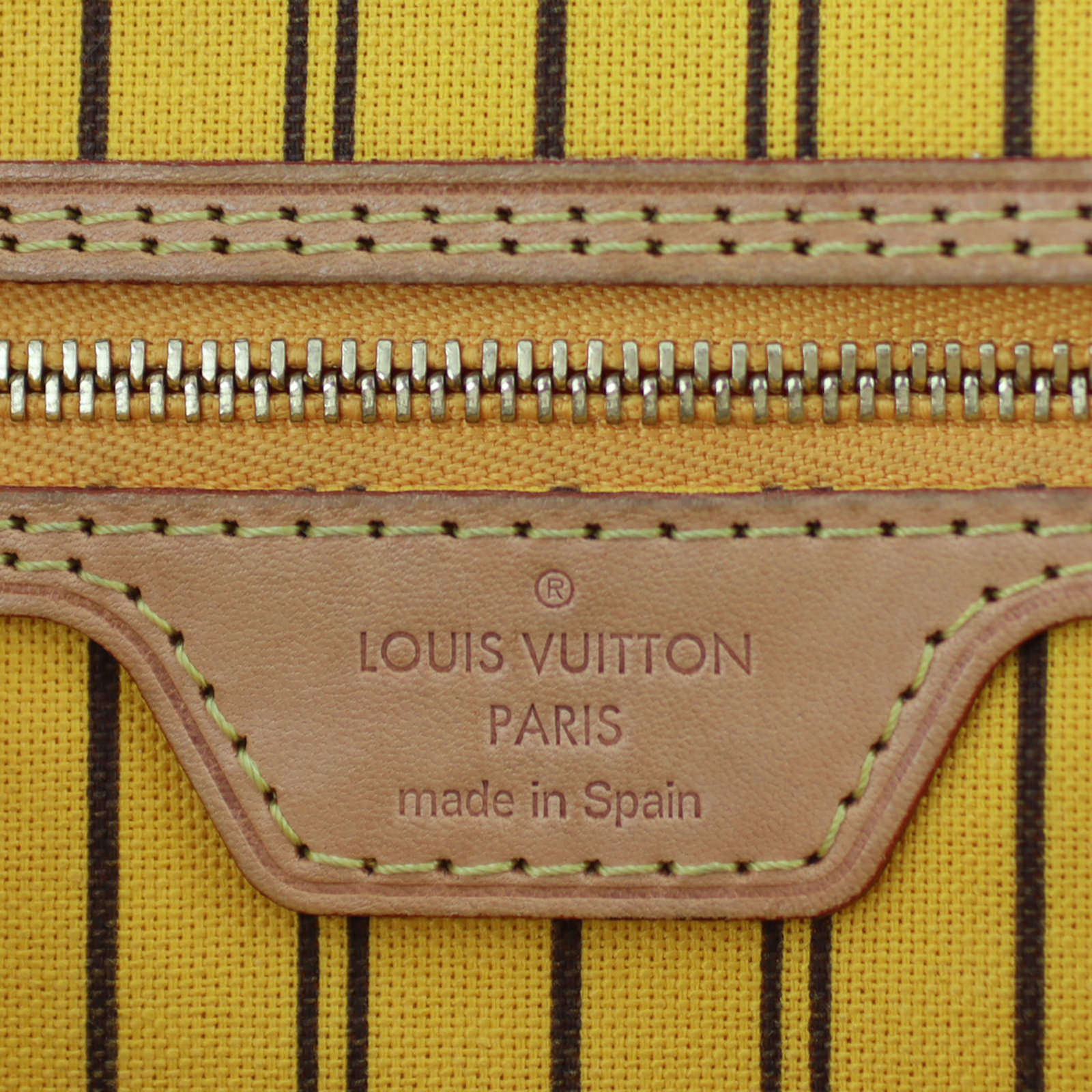 Louis Vuitton Neverfull MM Monogram Stamp