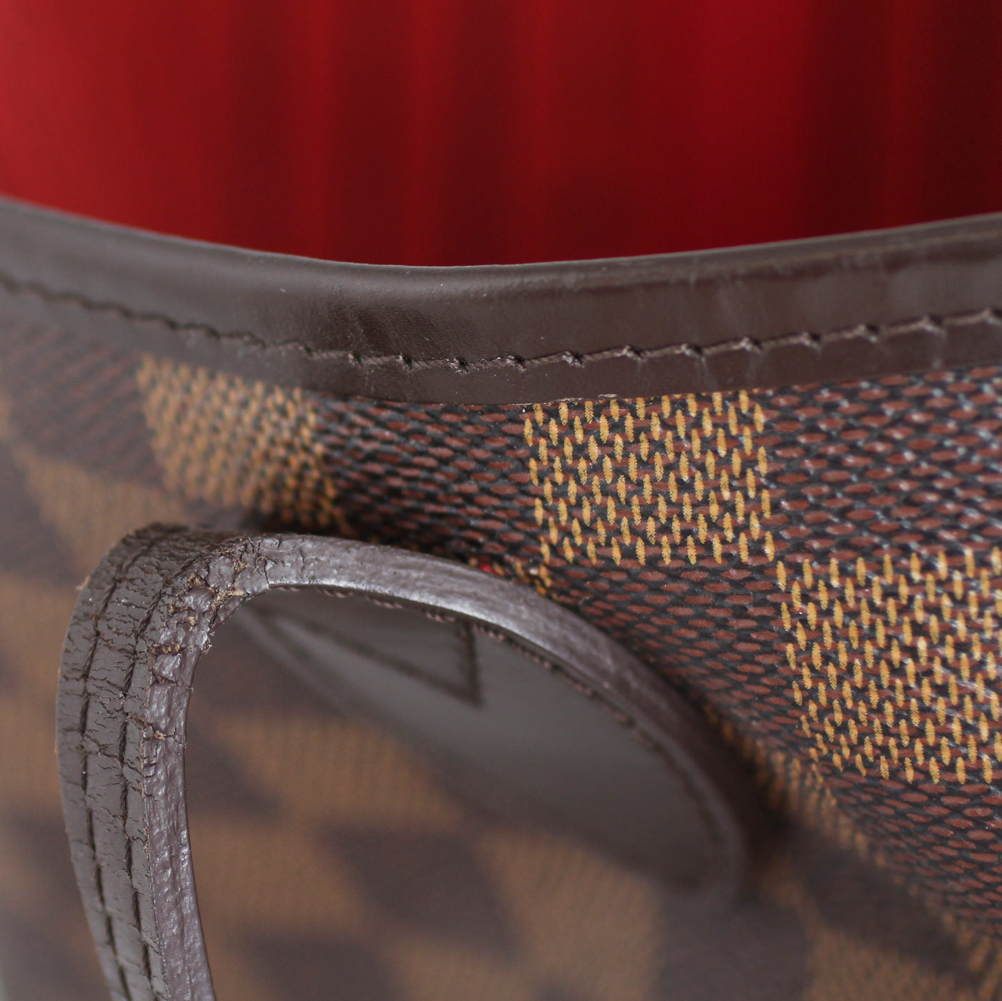 Louis Vuitton Neverfull PM Damier Ebene Handle