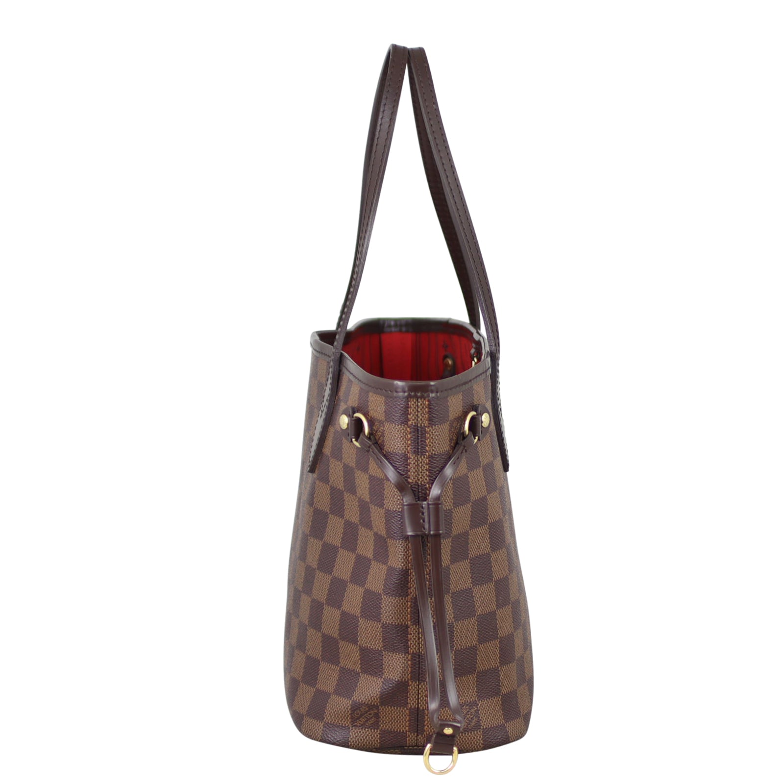 Louis Vuitton Neverfull PM Damier Ebene Side