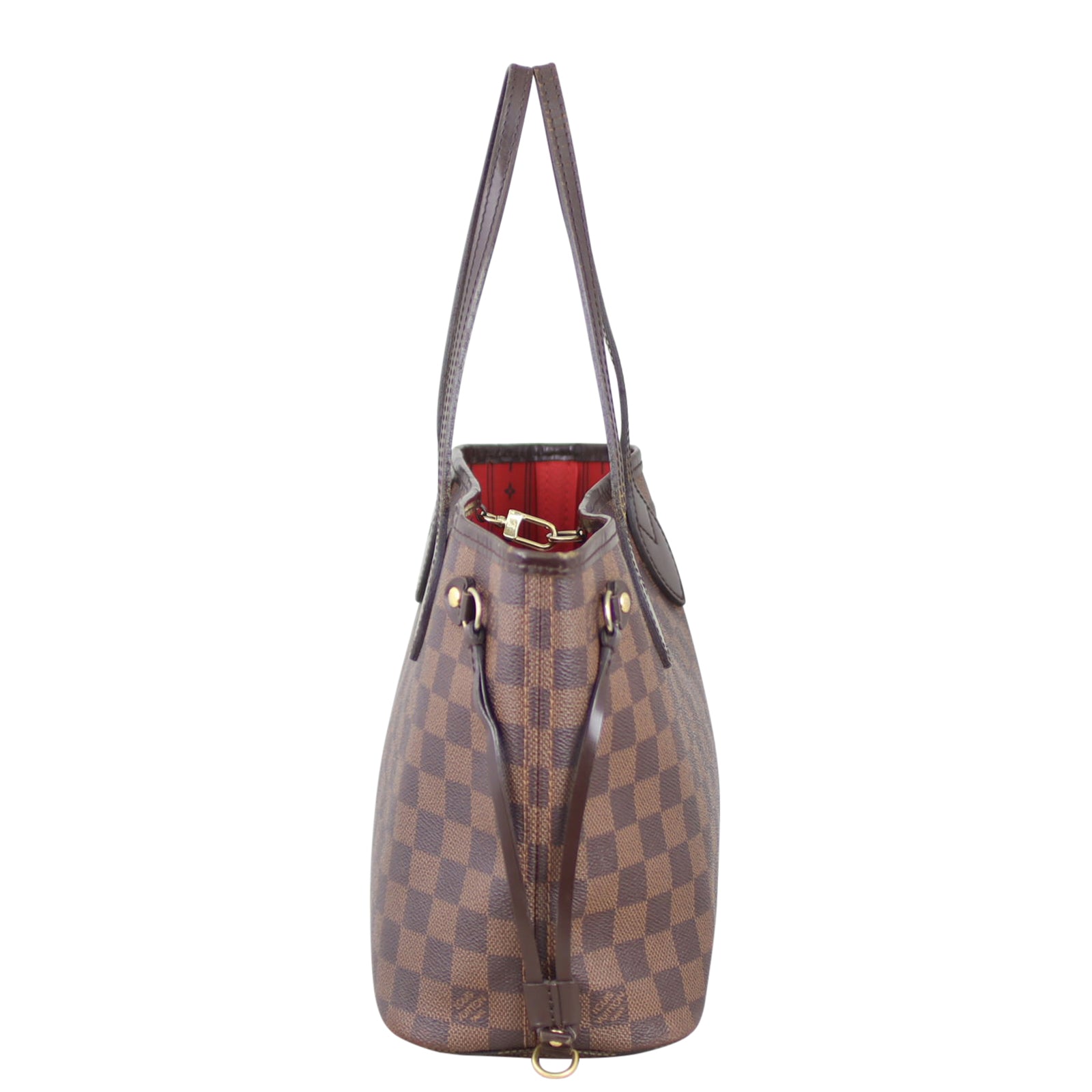 Louis Vuitton Neverfull PM Damier Ebene Side