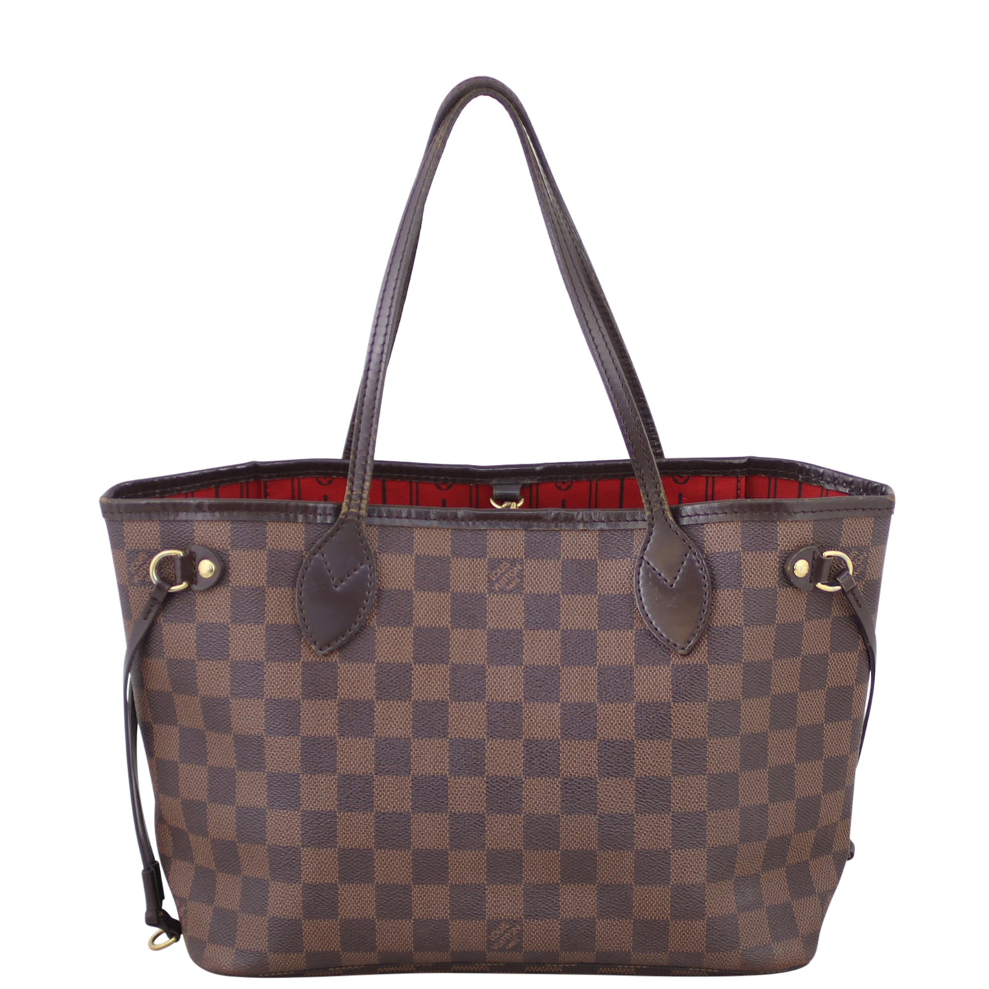Louis Vuitton Neverfull PM Damier Ebene Front