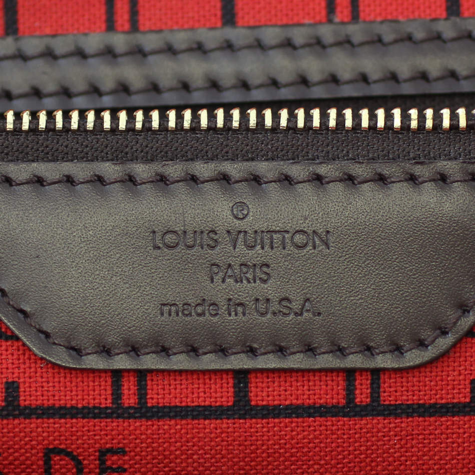 Louis Vuitton Neverfull PM Damier Ebene Stamp