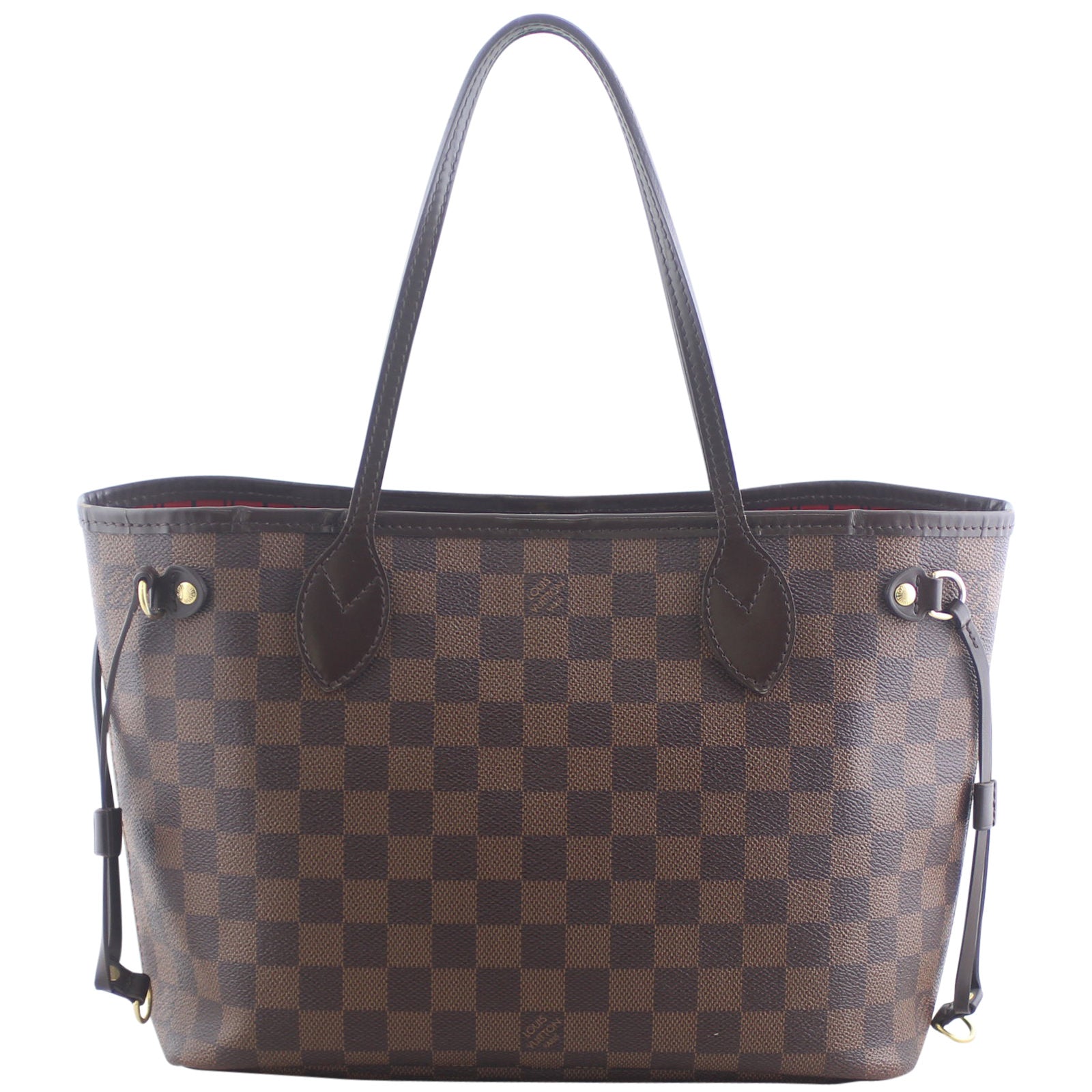 Louis Vuitton Neverfull PM Damier Ebene Front
