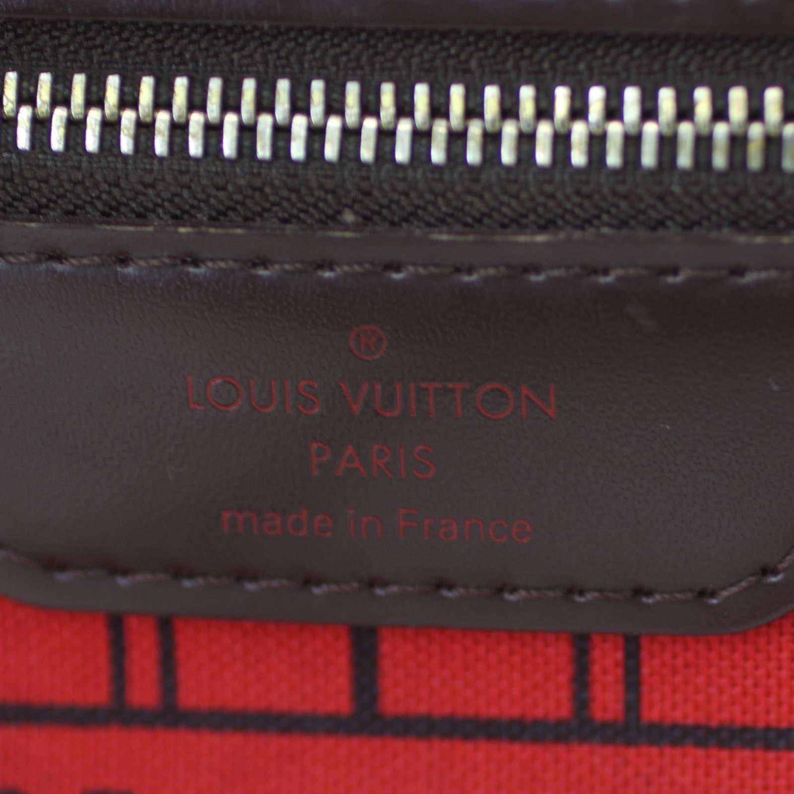 Louis Vuitton Neverfull PM Damier Ebene Stamp