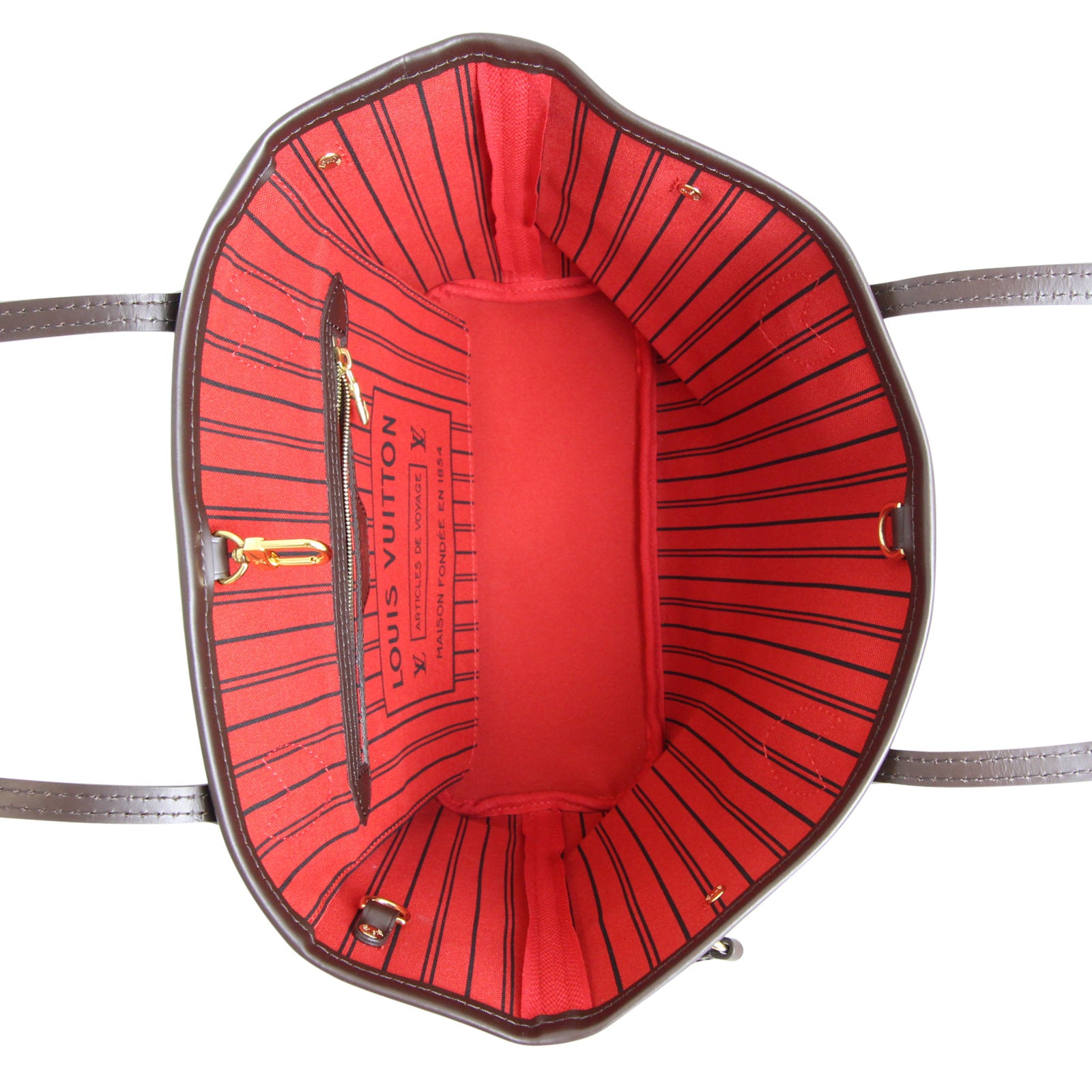 Louis Vuitton Neverfull PM interior