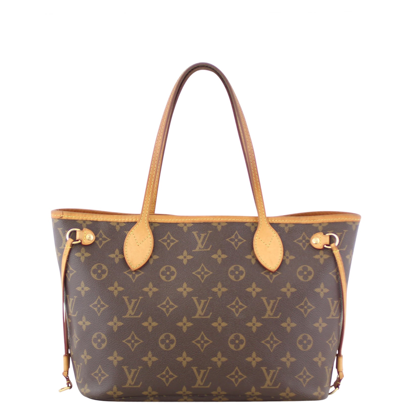 Louis Vuitton Neverfull PM with Pochette Monogram Back