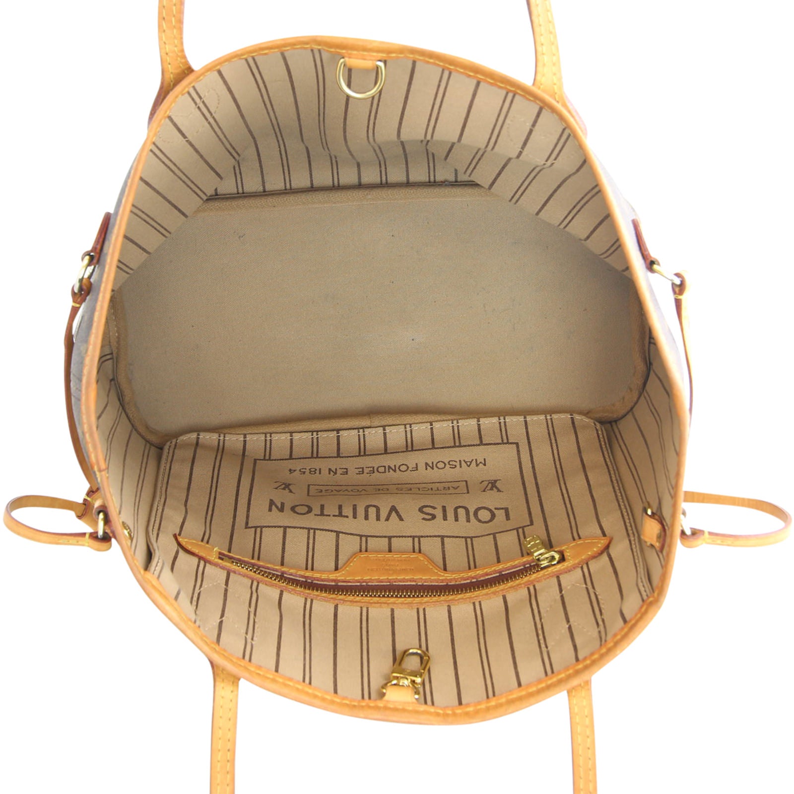 Louis Vuitton Neverfull PM with Pochette Monogram Interior