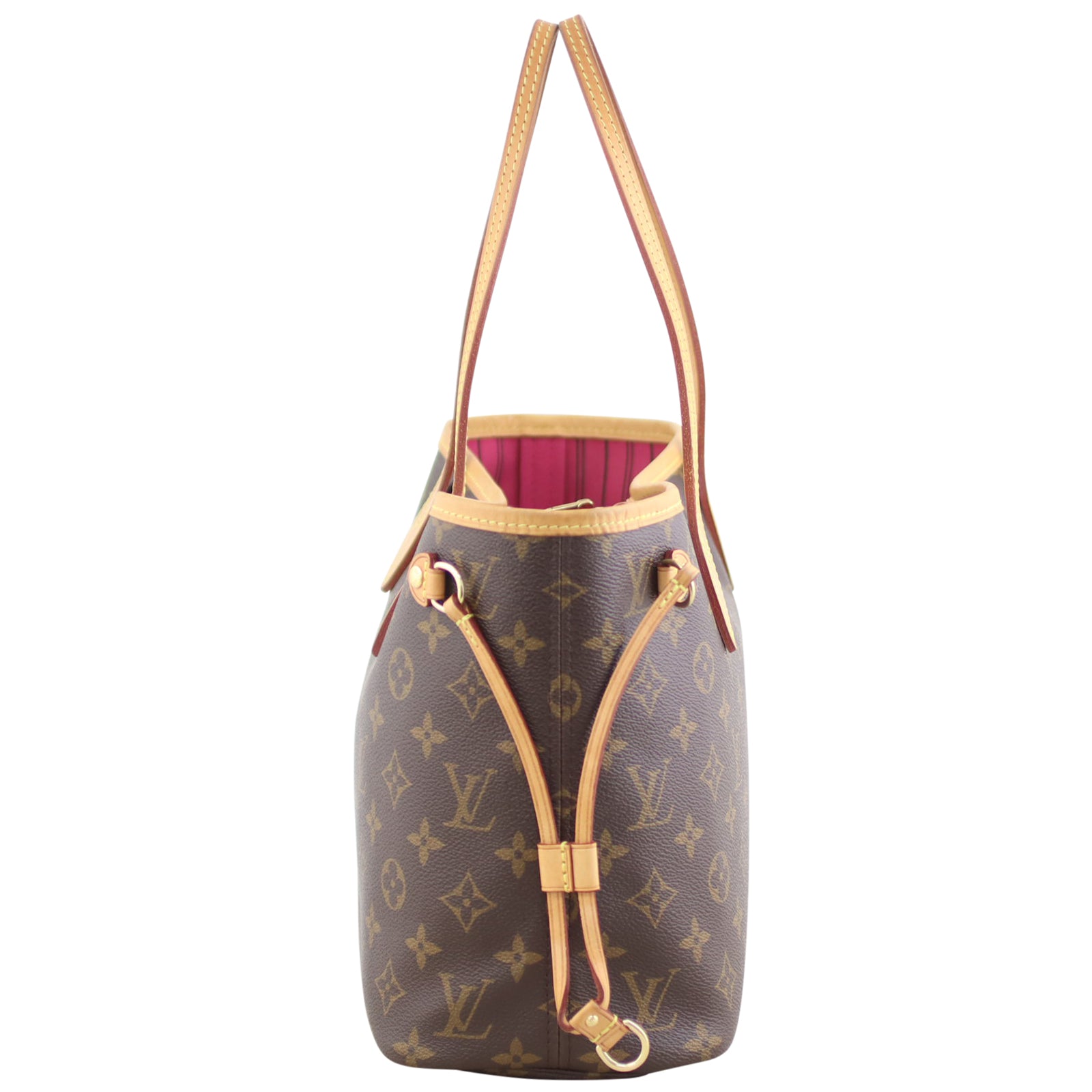 Louis Vuitton Neverfull PM Monogram Side