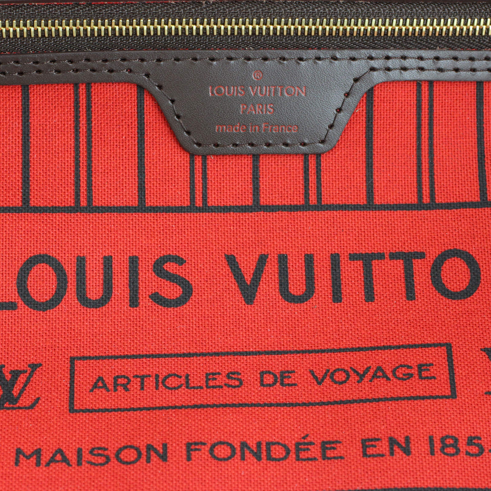 Louis Vuitton Neverfull PM stamp