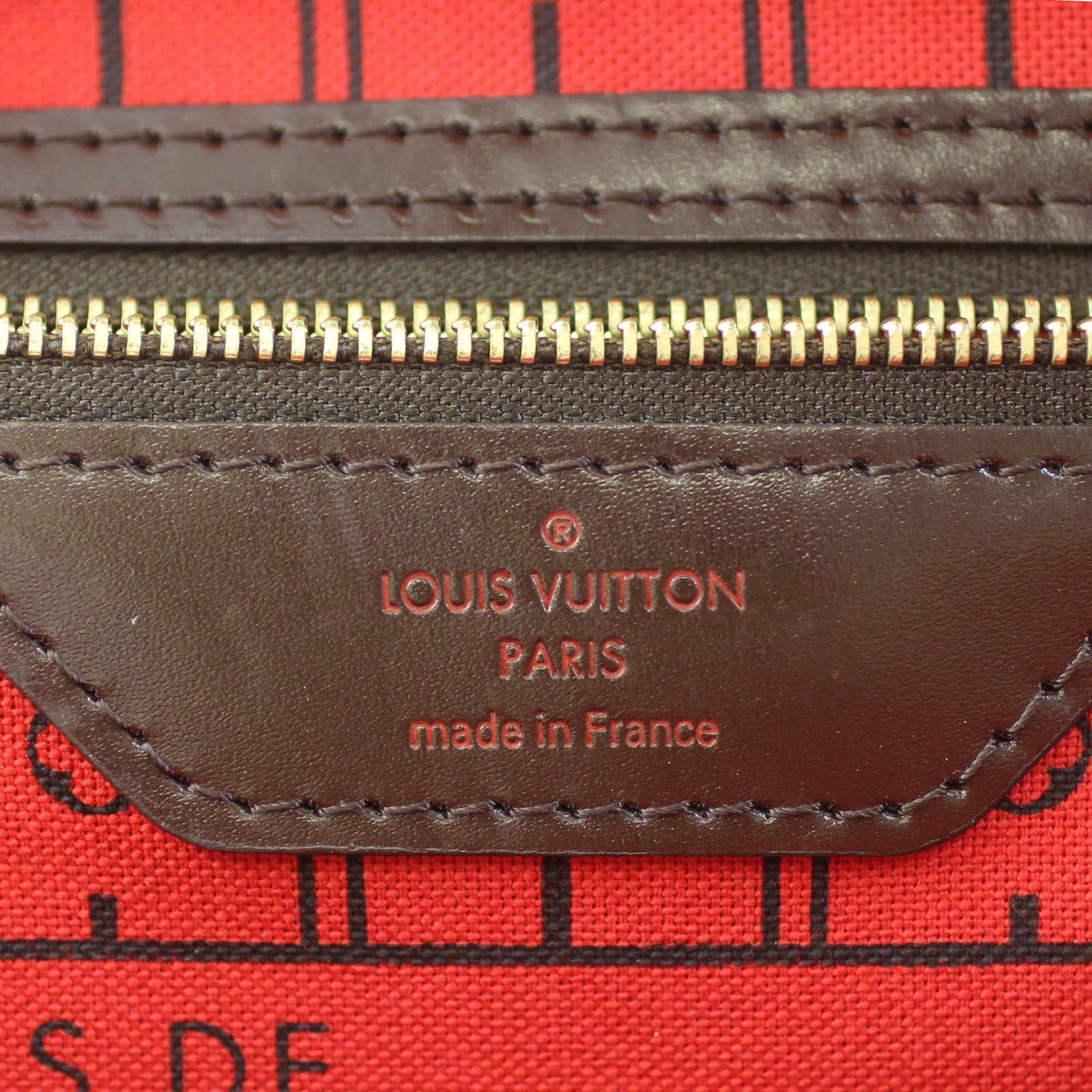 Louis Vuitton Neverfull PM stamp