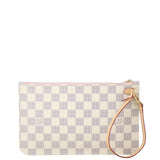 Louis Vuitton Neverfull Pochette Damier Azur Back