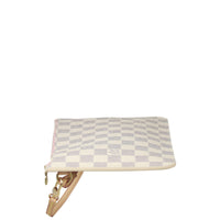 Louis Vuitton Neverfull Pochette Damier Azur Side