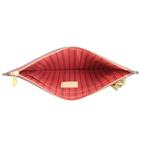 Louis Vuitton Neverfull Pouch Monogram Interior