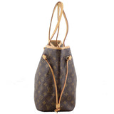 Louis Vuitton Neverfull MM Monogram side
