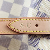 Louis Vuitton Noe Damier Azur Initials