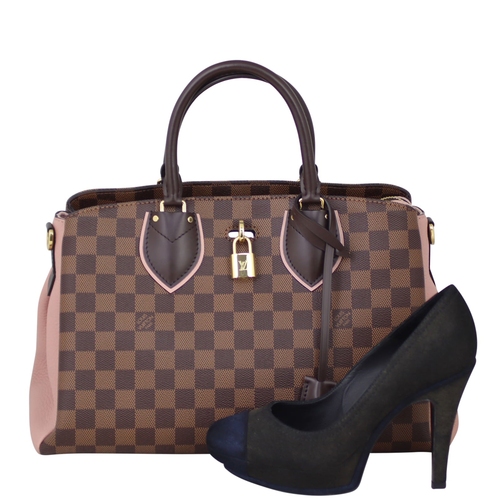 Louis Vuitton Normandy Damier Ebene Magnolia Shoe