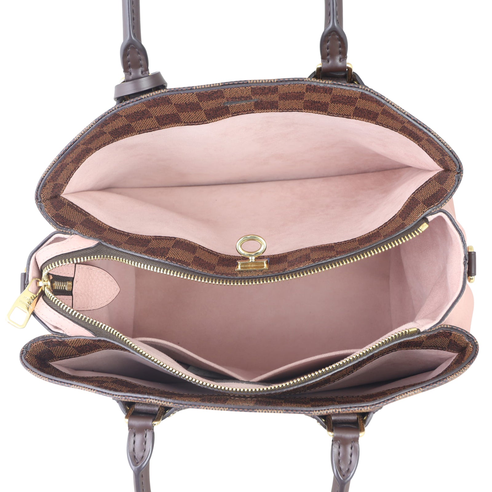 Louis Vuitton Normandy Damier Ebene Magnolia Whole interior