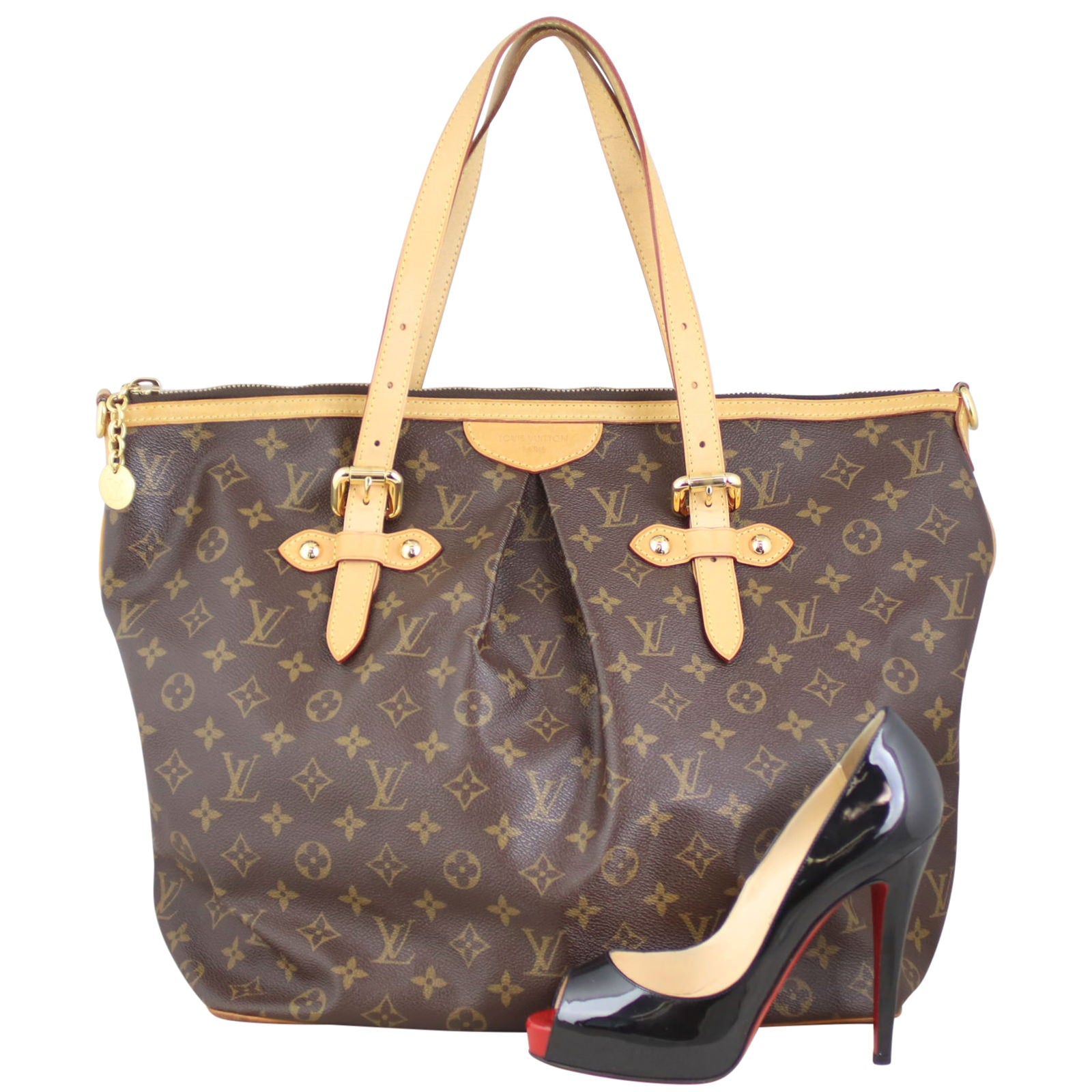 Louis Vuitton Palermo GM Monogram scale