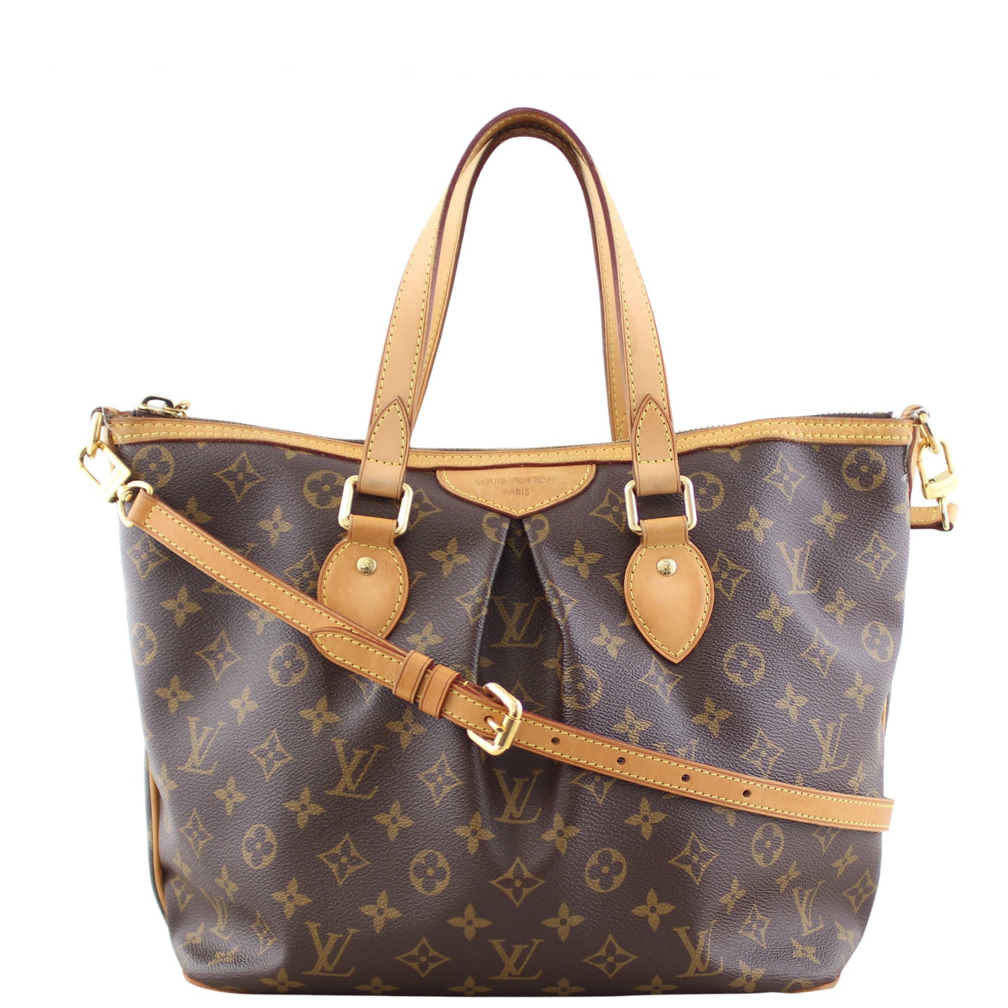 Louis Vuitton Palermo PM Monogram Front w Strap