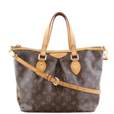 Louis Vuitton Palermo PM Monogram Front w Strap