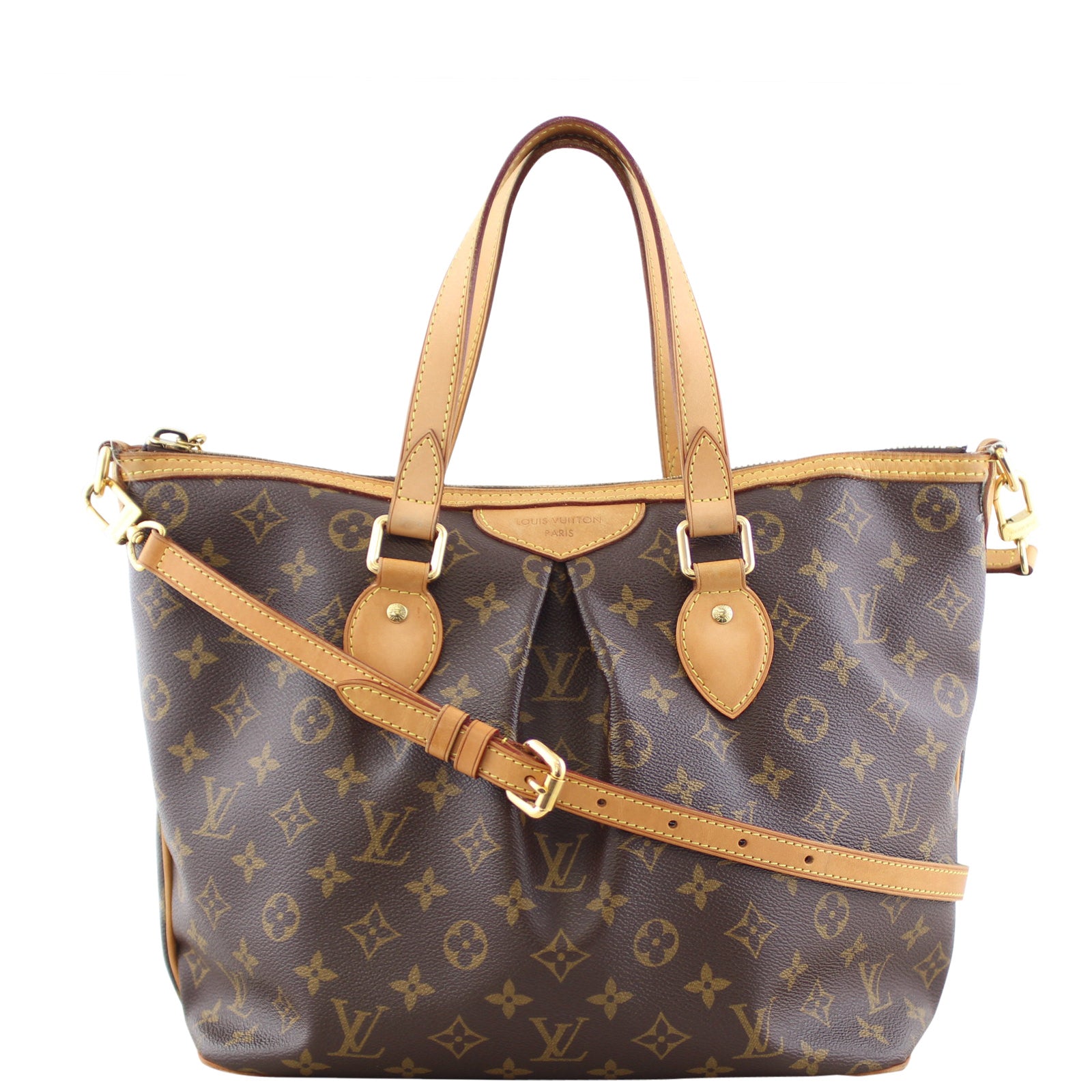 Louis Vuitton Palermo PM Monogram Front w Strap