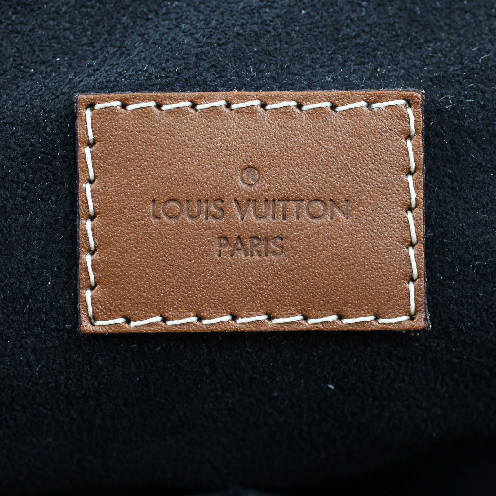Louis Vuitton Pallas Noir LV Stamp