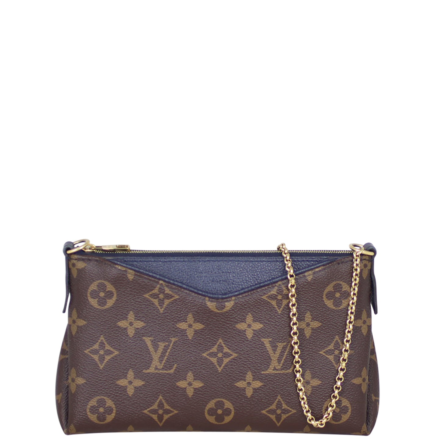 Louis Vuitton Pallas Clutch with Chain Front