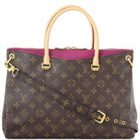 Louis Vuitton Pallas MM Front Strap