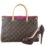 Louis Vuitton Pallas MM Scale
