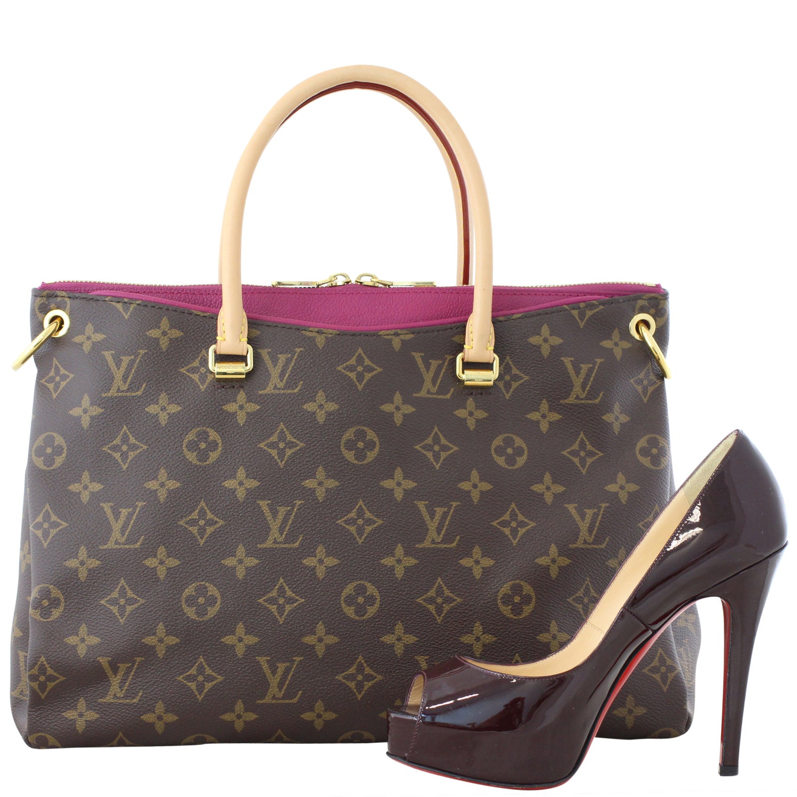 Louis Vuitton Pallas MM Scale